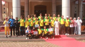 Kasdim 0116/Nagan Raya Wakili Dandim Hadiri Upacara Haornas ke-43 Tahun 2026