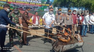 Kapolres Agara Perangi Narkoba Bupati Siap Mendukung