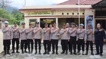 Kapolres Aceh Tenggara Pastikan Jajaran Polsek Babul Makmur Tetap Siaga Layani Masyarakat