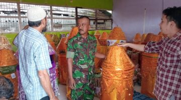 Babinsa Melaksanakan Kegiatan komunikasi sosial Bersama Masyarakat Di Desa Binaan