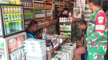 Babinsa Melaksanakan Kegiatan komunikasi sosial Bersama Masyarakat