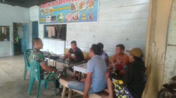Jalin Komunikasi Sosial bersama masyarakat di wilayah binaan