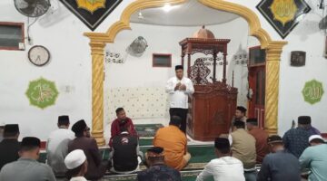 Danposramil Lawe Bulan Hadiri Berjamaah Subuh Keliling (Bershuling) Rutin Di Gelar Bersama Forkopimda