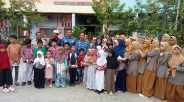 Ribuan Tamu Undangan Hadir Di Acara Maulid Nabi SAW di SMPN 1 Idi Rayeuk