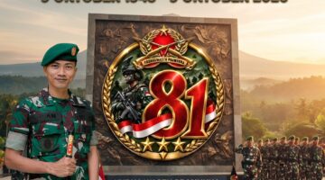 Dandim 0116/Nagan Raya, Letkol Inf Irfan Hade Fitrianto Sampaikan Ucapan Selamat Dirgahayu Korps Infanteri TNI AD ke-81