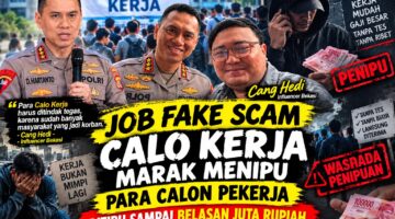 Diundang Kapolda Metro Jaya dalam Diskusi, Influencer Cang Hedi Soroti Maraknya Job Fake Scam dan Calo Kerja di Jabodetabek