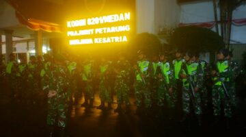 Antisipasi Begal dan Kejahatan Jalanan, Babinsa Kodim 0201/Medan Gencarkan Patroli Malam Sisir Titik Rawan di Kota Medan