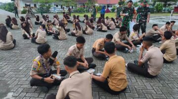 Kodim 0201/Medan Gelar Pembinaan PERSAMI KKRI di SMA Negeri 2 Medan, Tanamkan Disiplin dan Nasionalisme Generasi Muda 