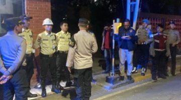 Polres Pelabuhan Tanjung Priok Gelar Patroli Cipta Kondisi dan Strongpoint, Jaga Keamanan dan Ketertiban di Kawasan Pelabuhan