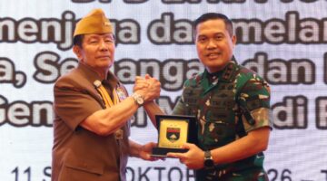 Pangdam XIX/Tuanku Tambusai Dukung Penguatan Organisasi dan Nilai Kejuangan Veteran