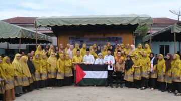 Walikota Tanjungbalai Sambut Safari Anak Gaza di YMPI Sei Tualang Raso