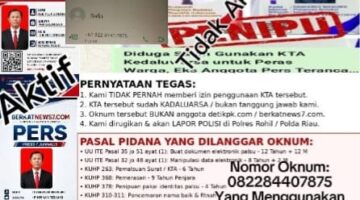 Fenomena Oknum Wartawan Bermodal KTA : Dari Plagiat Hingga Pemerasan Berkedok Jurnalistik 