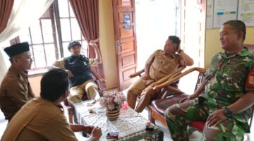 Tingkatkan Sinergitas, Babinsa laksanakan Komsos Dengan Perangkat Nagari
