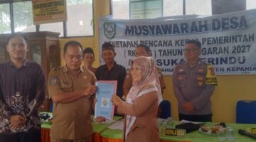 Desa Suka Merindu Kecamatan Kepahiang Laksanakan Musdes RKPDes Tahun Anggaran 2027