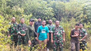 pasilog Kodim 0108/Agara Dampingi Dinas Penanaman Modal dan Pelayanan Terpadu Satu Pintu Tinjau Lahan Yon TP