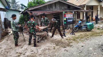 Semangat Dalam Kerja Satgas TMMD Reguler Ke 130 Kodim 0108/Agara untuk Pencapaian Target RTLH